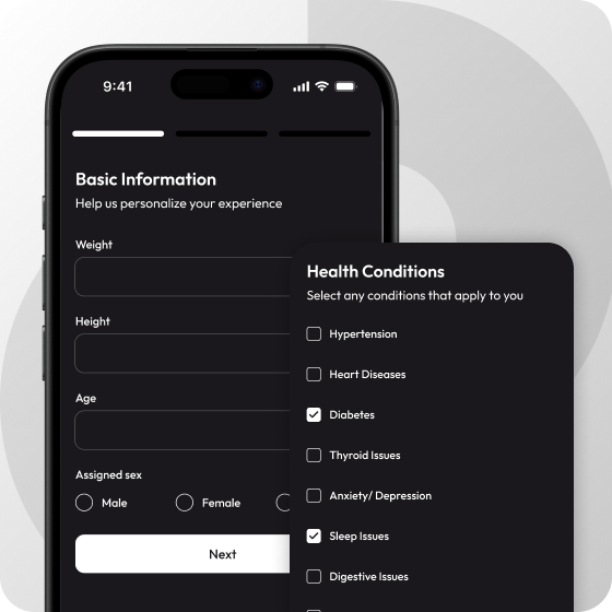 Create your profile